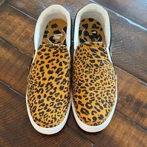 Nike Animal Print Slip-On Shoes